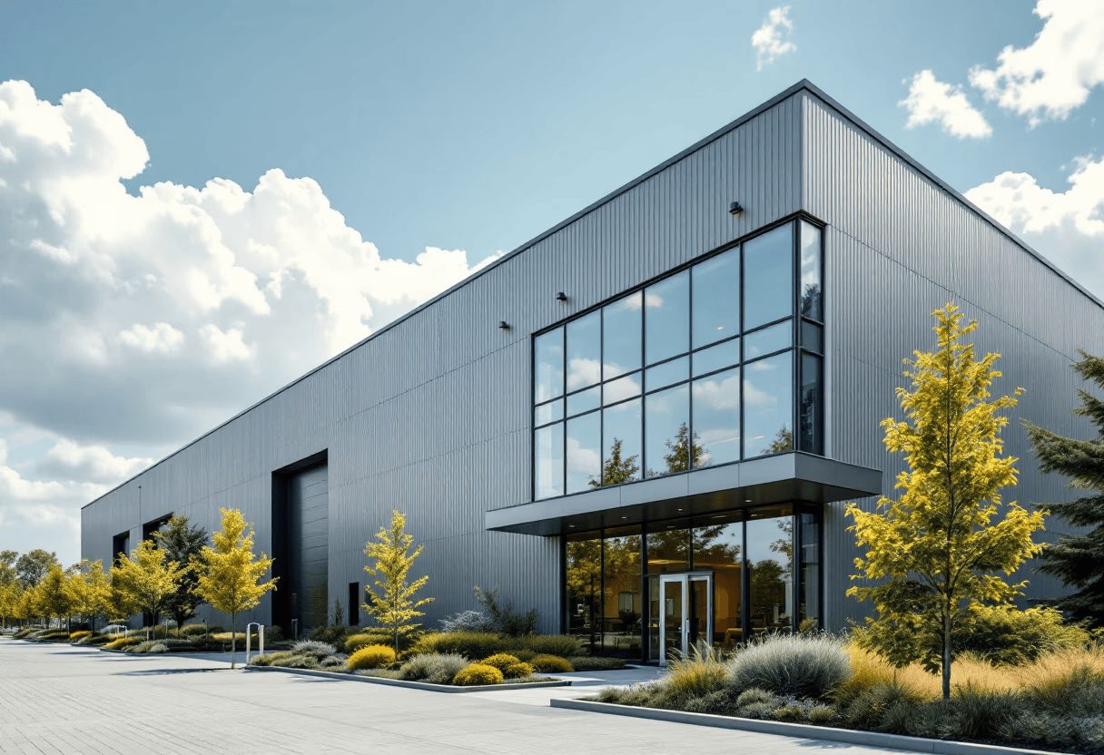 Imagine ilustrativă · Referință zonă industrială