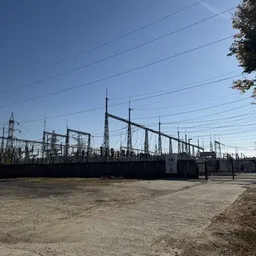 Substation, site RES1, photographed 8 October 2026