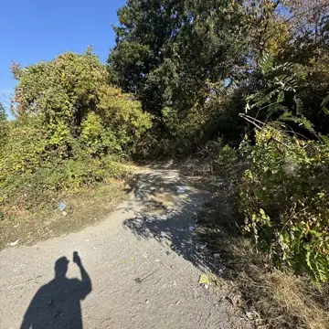 Access trail, site RES1, photographed 8 October 2026